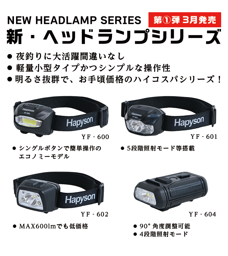 新ヘッドランプ