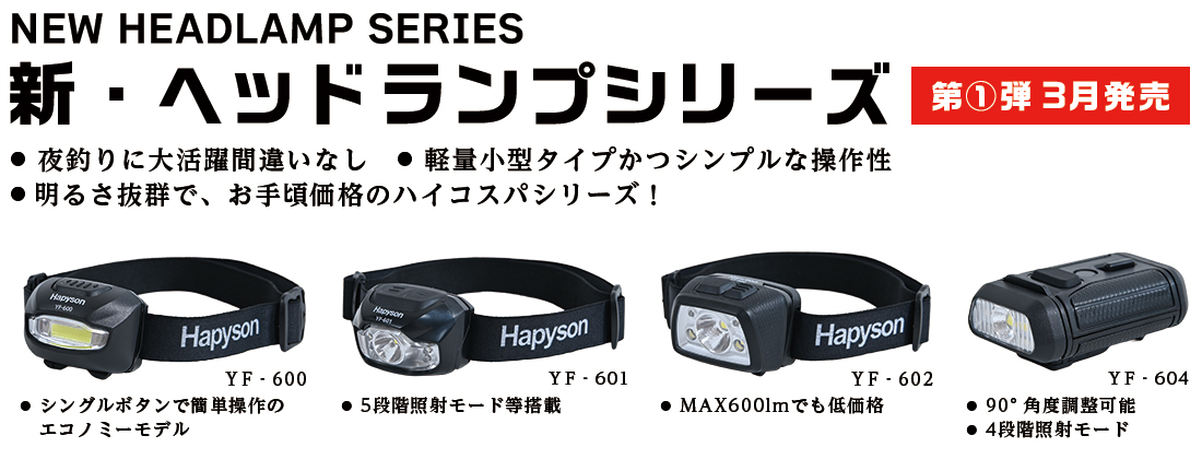 新ヘッドランプ