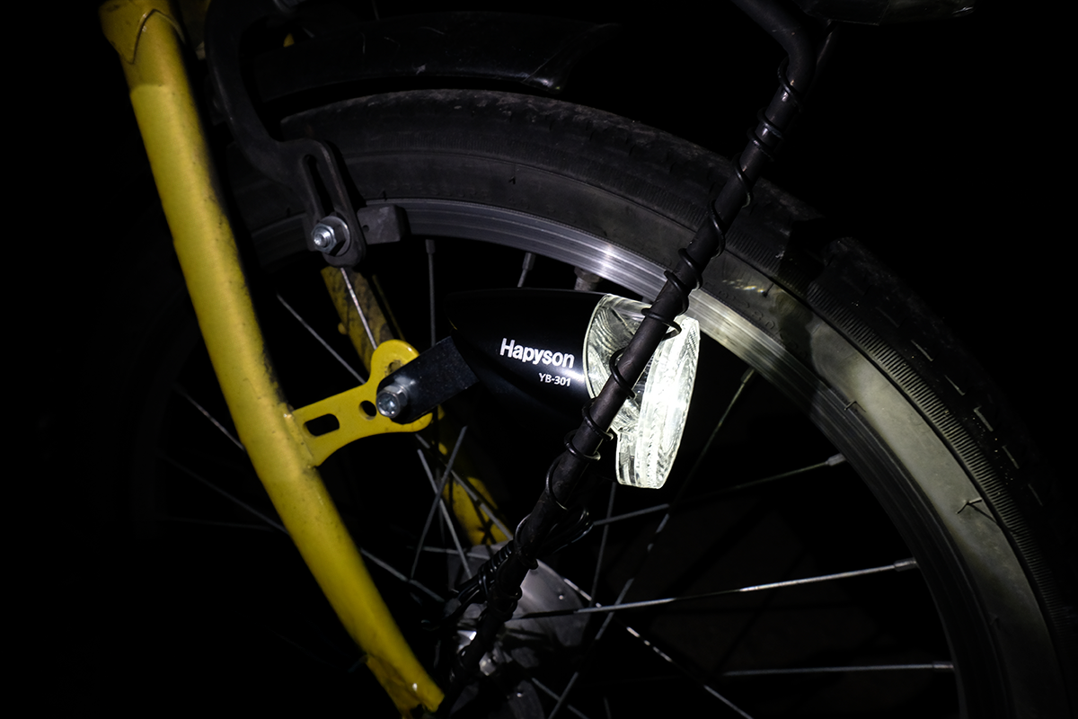 【0.9W以下ハブダイナモ専用ライト】YB-301